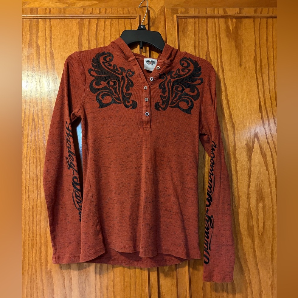 Harley Davidson hoodie shirt size medium